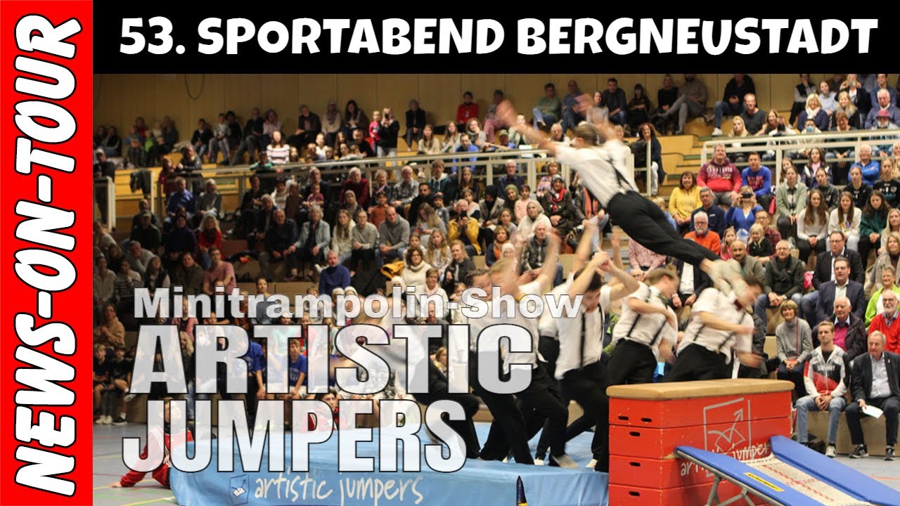 artistic jumpers Remscheid | Minitrampolin-Show mit viel Spaß & Klamauk! 53. Sportabend Bergneustadt