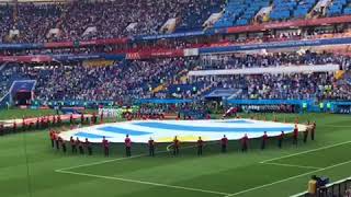 Himno Nacional De Uruguay. Uruguay vs Saudi Arabia World Cup 2018