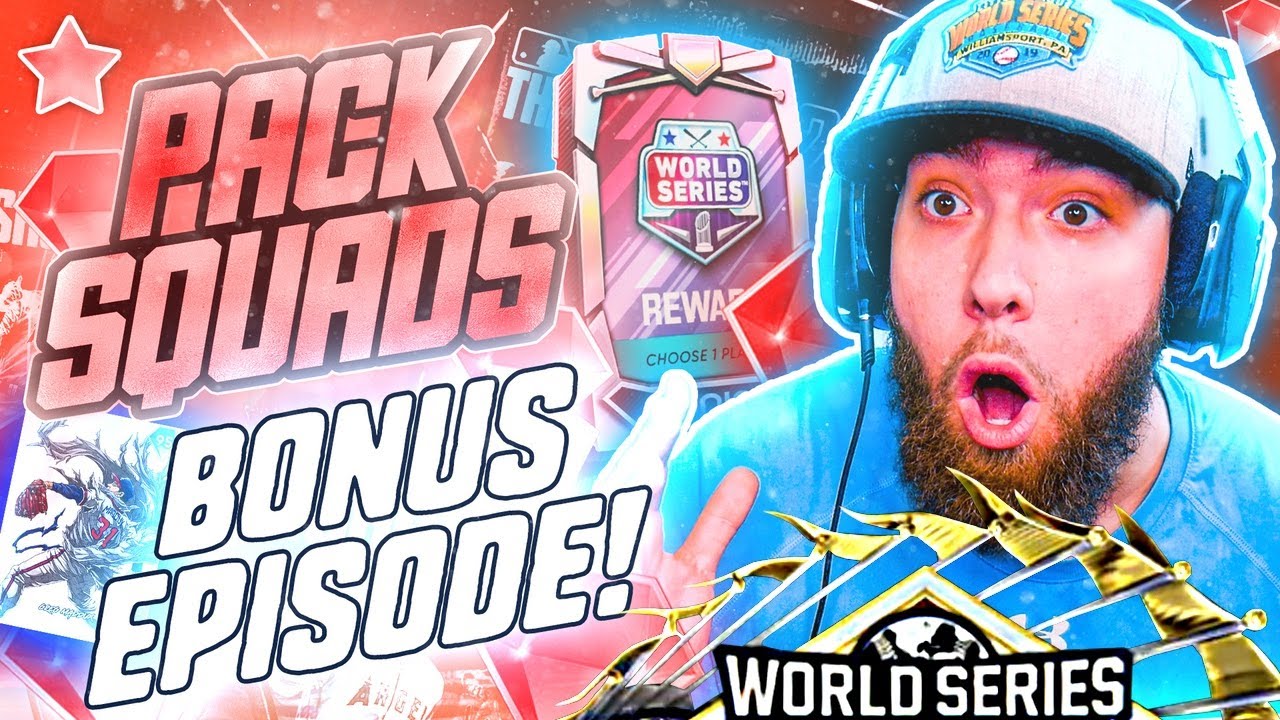 (BONUS GAME) Greg Maddux IN World Series! Pack Squads S3E18 MLB The Show 22 Diamond Dynasty!