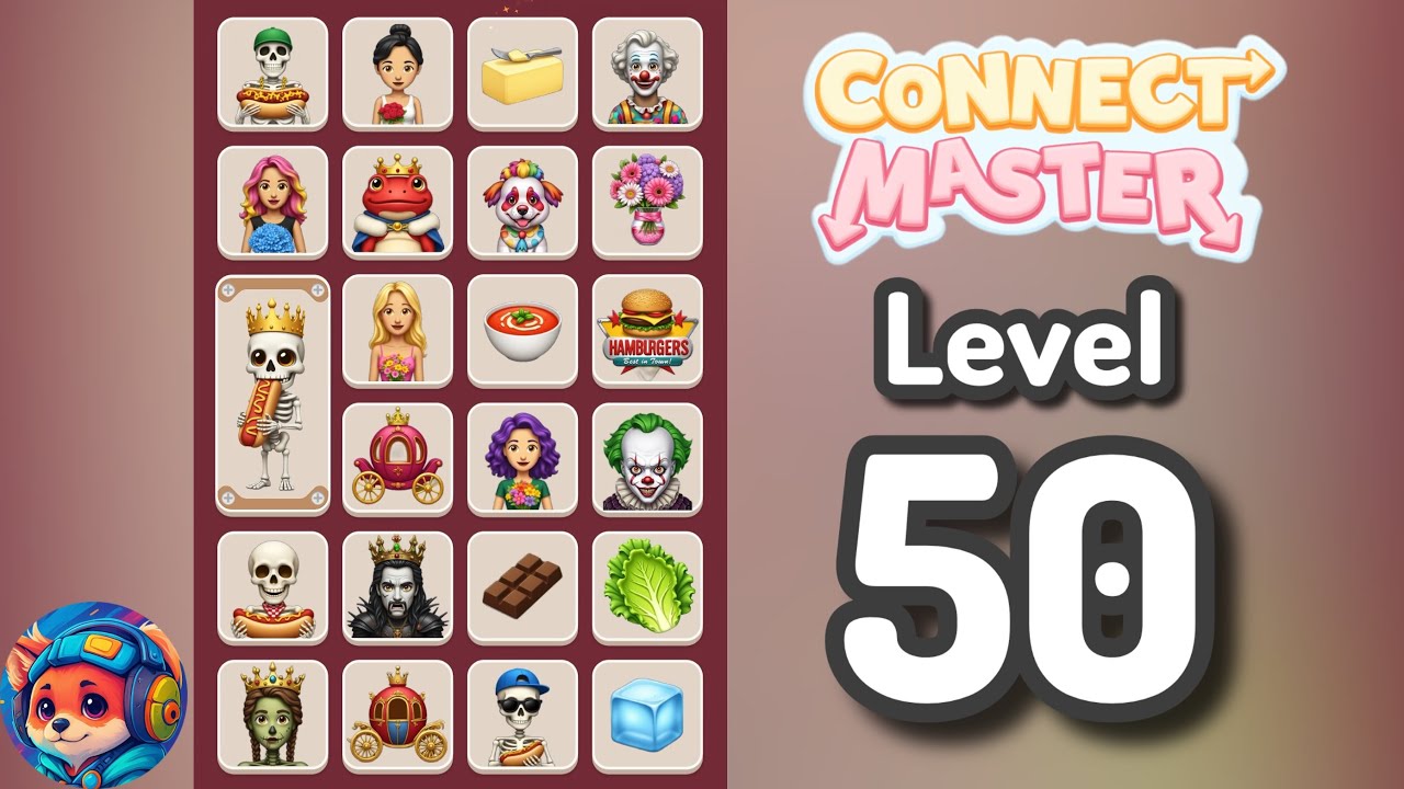 Connect Master — Level 50 Walkthrough & Solution 🧩 - YouTube