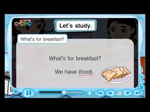 What's for breakfast (อาหารเช้า) - สื่อการเรียนการสอน ภาษาอังกฤษ ป.3