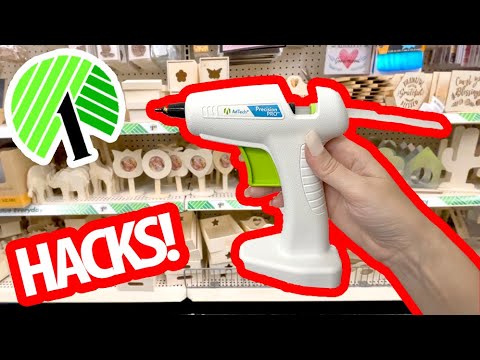 Download *25* Hot Glue HACKS! (you NEVER thought of!) Dollar Tree 2022