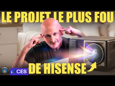 Le Projet FOU de Hisense pour concurrencer Sony, JVC, Epson... (CES 2026)