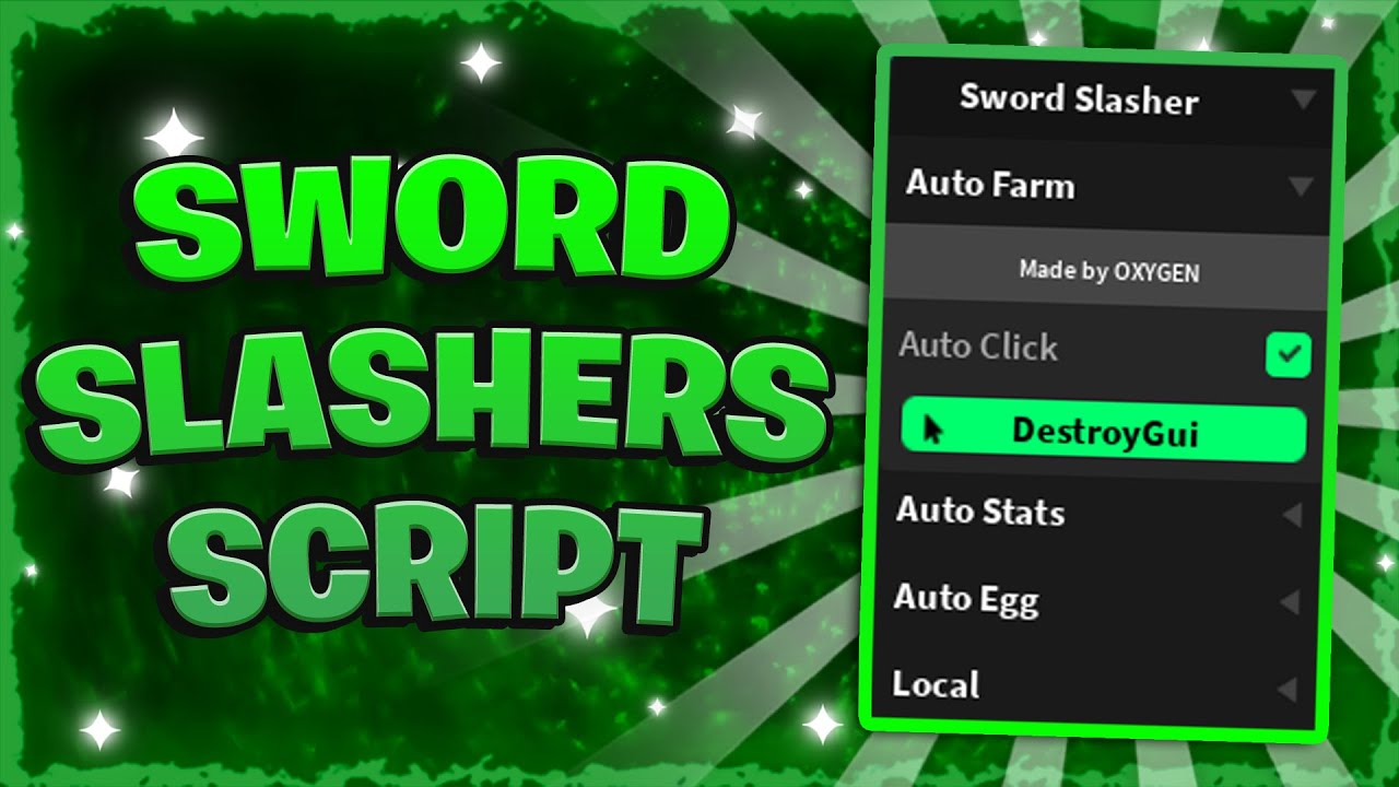 [NEW🔥] Sword Slasher Script / Hack (AUTO CLICK, AUTO HATCH,