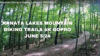 Mountain Biking In Kanata Lakes GO-PRO Part 1