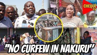 Breaking Silence: MP Samuel Arama Unveils Shocking Details About Nakuru’s Protest & Curfew Rumors!