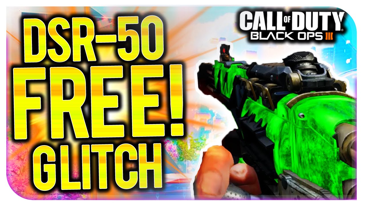 DSR-50 GLITCH HOW TO GET THE NEW DBSR DLC GUN INSTANTLY Free DBSR-50 Glitch Private Match - Jul 29, 2016