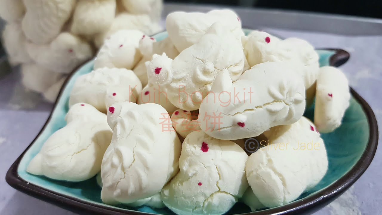 传统番婆饼，原来是这样做才能做到人口即化 | Kuih Bangkit make like this then only get 