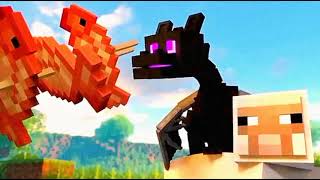 Baby Dragon🐲| steve and alex life | alex steve animation | #minecraftanimation