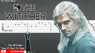 The Witcher - Toss A Coin To Your Witcher (Jaskier Song) Guitar Tutorial