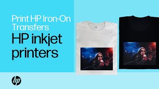 Print with HP Iron-On Transfers for dark or light fabrics | HP Support