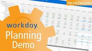 Planning in Workday Adaptive Planning (2021) | Demo by Revelwood
