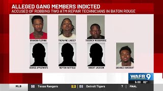 Alleged gang members indicted in BR ATM tech robberies