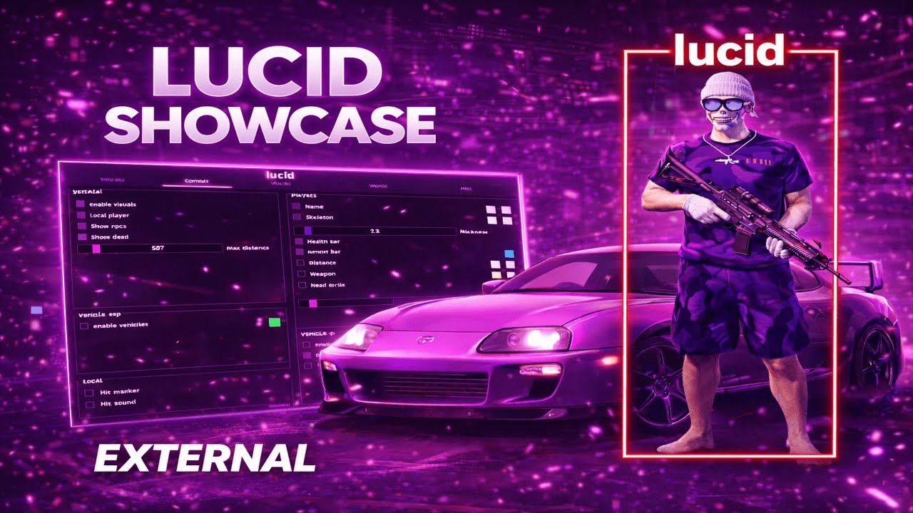 [GER] LUCID SHOWCASE – FREE KEYS! Neuer Bester FiveM External 2026 (UNDETECTED!) 🔥