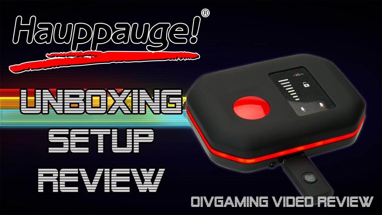 Hauppauge HD PVR Rocket Unboxing And Review
