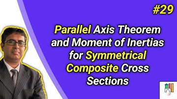 #29 - Parallel Axis Theorem and Area Moment of Inertias for Symmetrical Composite Cross Sections;