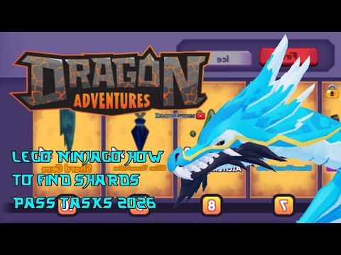 Roblox Dragon Adventures: LEGO Ninjago: How to Find Shards Pass Tasks 2026