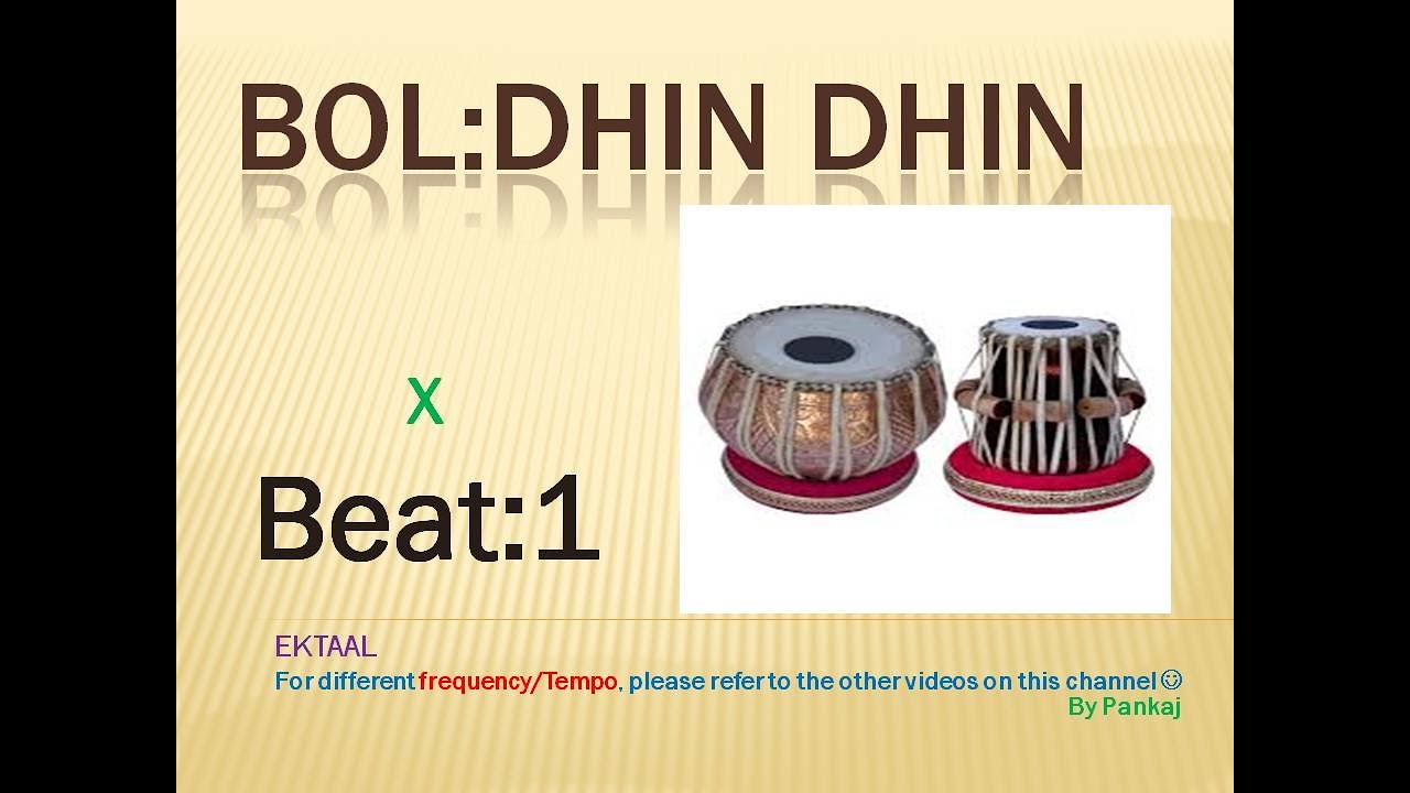 Electronic Tabla/Tempo100 BPM/Ektaal/Riyaz with Tabla YouTube