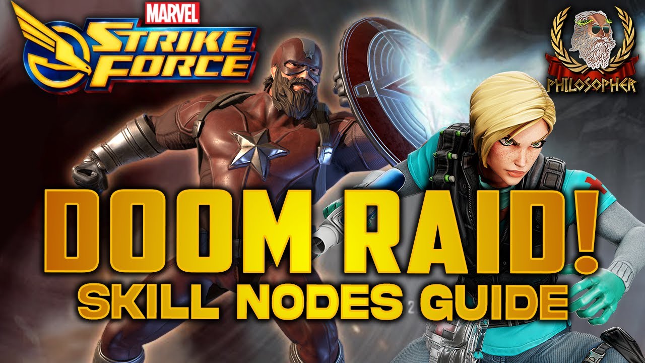 Doom Raid Skill Nodes Guide! Marvel Strike Force MSF YouTube