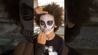 Bringing The Bone-anza: Skeleton Face Paint