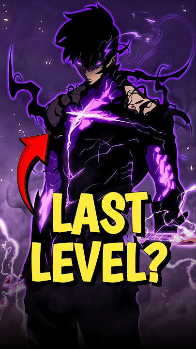 Sung Jinwoo Last Level? || Solo Leveling #shorts #sololeveling #shadowmornarch  #sungjinwoo