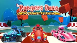🏎️Rangers Race Transforming🏎️ - Fun Power Games|| Get the 1st place in the rangers race. screenshot 3