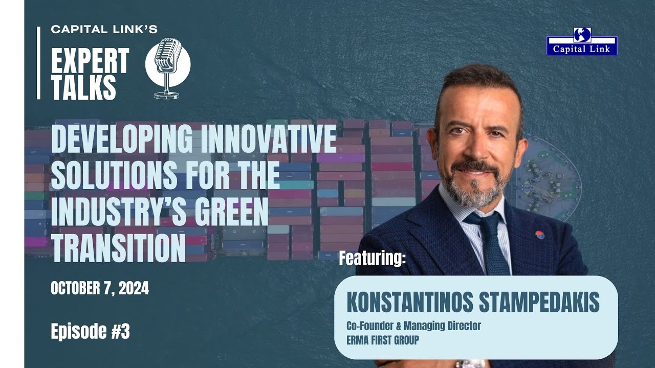Expert Talks with ERMA FIRST GROUP on "Innovative Solutions for the Industry's Green Transition"