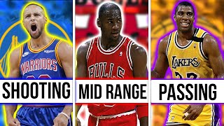 The All-Time Best NBA Player From EVERY Major Category