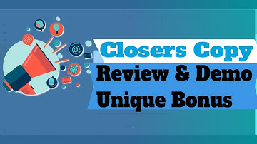 Closers Copy Review 8 out of 10 with Unique Bonuses