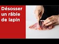 Dsosser un rable de lapin