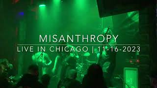 [3XIL3D LIVE] Misanthropy | Live in Chicago | Reggies Rock Club | 11-16-2023