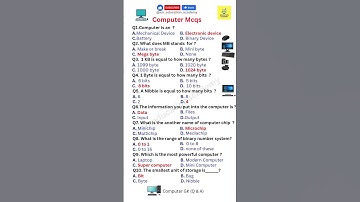 computer mcqs part 1 | computer gk | computer Quiz|