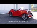 MG 1934 PEDAL CAR jiipee calibraman