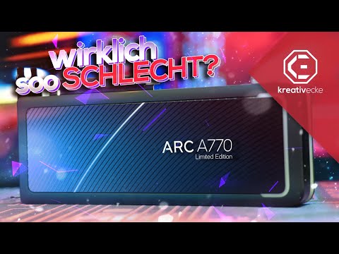 WIRKLICH so SCHLECHT wie alle sagen? INTELs STÄRKSTE Grafikkarte: Intel Arc A770 im Test...