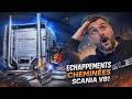 On fabrique un ÉCHAPPEMENT SUR MESURE sur notre SCANIA V8 ! (Episode 1)