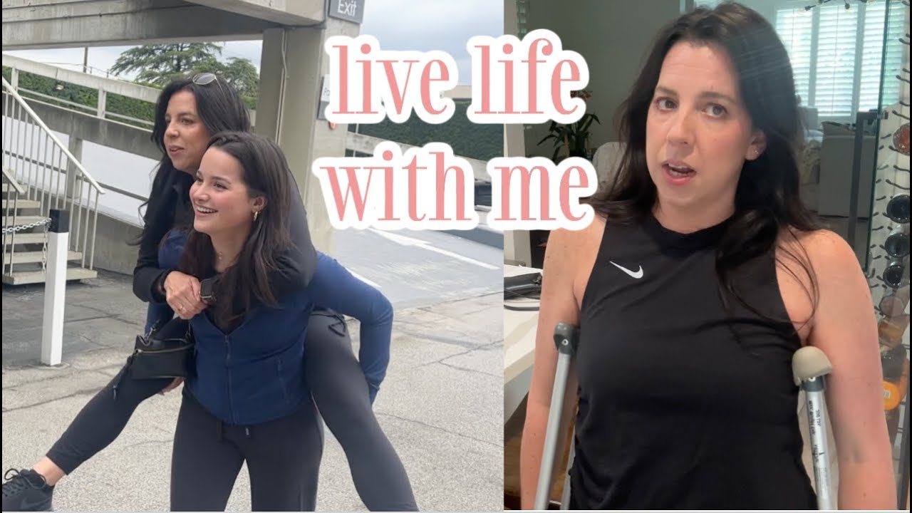 Live Life w Me...on crutches | Katie LeBlanc