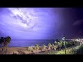 Thunderstorm Over the Ocean | Lightning & Rain Sounds 24/7