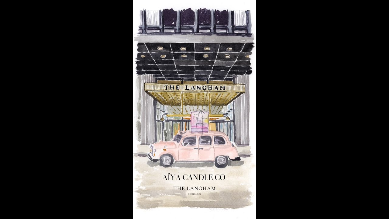 Welcoming Pinktober at Chuan Spa at The Langham with Aiya candles.