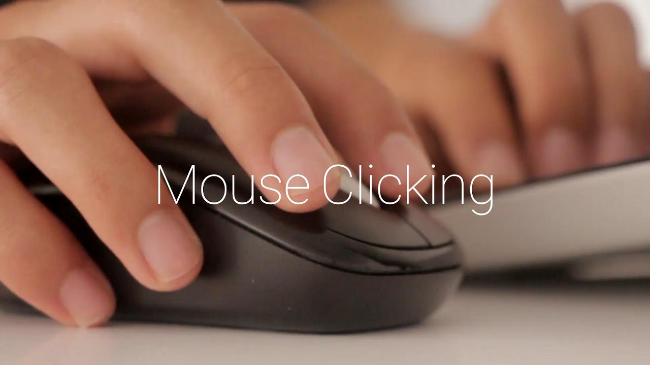 Mouse Clicking Sounds 🖱️| White Noise, ASMR for Sleeping, Studying ...