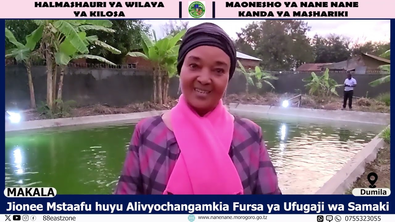 MSTAAFU ALIYEAMUA KUHAMIA KWENYE UFUGAJI WA SAMAKI