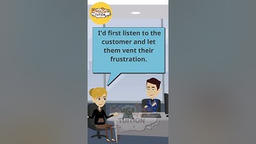 How do you handle customer complaints | The process of handling customer complaints #interviewskills