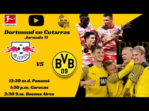 R.B. Leipzig VS Borussia Dortmund - Bundesliga - Jornada 11