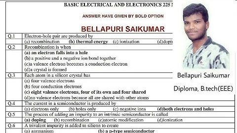 Electrical Assistant Engineer | Junior Linemen | Sub Engineer Previous Paper