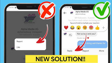 How to Fix Instagram Message Swipe Reply Option Not Working / Showing 2023 (NEW UPDATE)