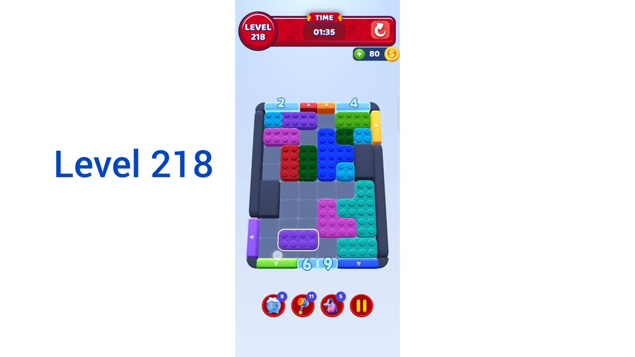 Color Block Jam Level 218 Walkthrough - YouTube