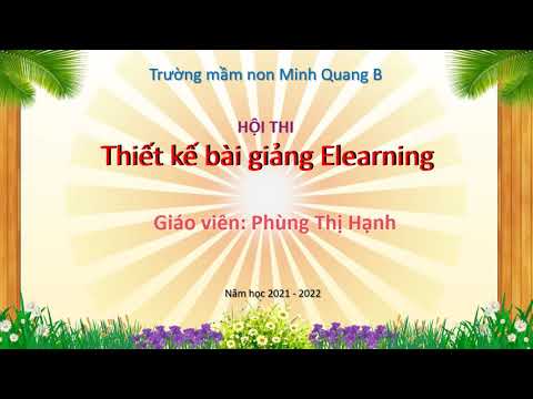 sut elearning2  New Update  slide mở đầu cho bài giảng Elearning