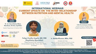 International Webinar: Current update on the inter-relationship between nutrition and mental health