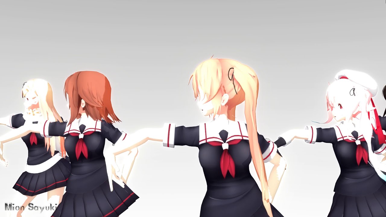 [MMD - TEST] "MAMAMOO - Egotistic" Kancolle Model.