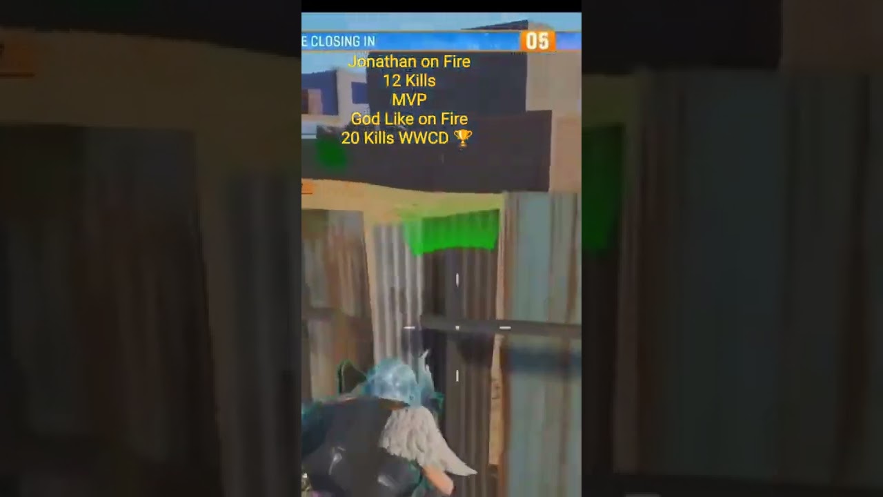 🏆💛 GodLike on FIRE 20 Kills WWCD 🔥 | 😱Jonathan on Fire 12 kills😱 MVP 💛💛💛🏆 