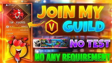 free fire guild join | v badge guild join | ff guild join | guild join | how to join v badge guild